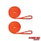 Extreme Max Extreme Max 3006.2594 BoatTector Premium Double Braid Nylon Fender Line Value-3/8" x 6' Neon Orange 3006.2594 - alternate 3